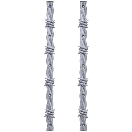 Opera "Barbwire Rails" silver