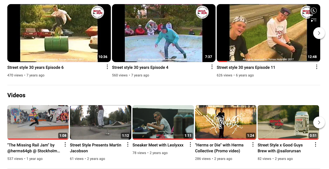 Load video: https://www.youtube.com/@streetstyle08