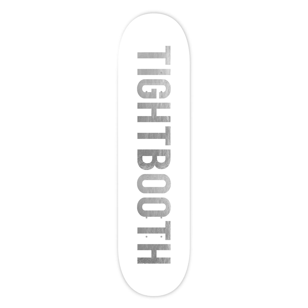 Tightbooth Skateboards Team "Logo" white 8,"