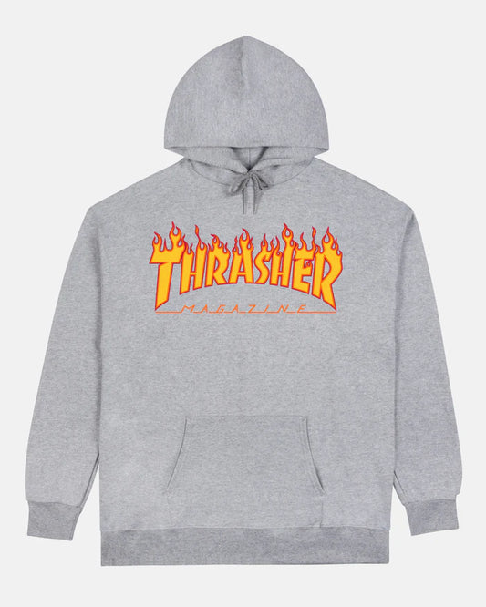 Thrasher Flame Hood Gray