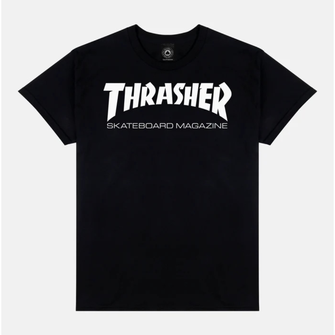 Black t-shirt with print