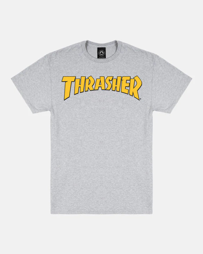 Thrasher  t-shirt "COVER LOGO" ASH GREY