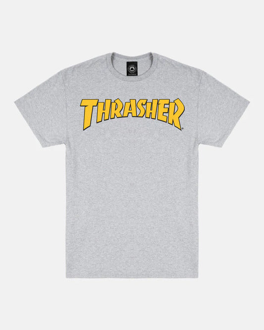 Thrasher  t-shirt "COVER LOGO" ASH GREY