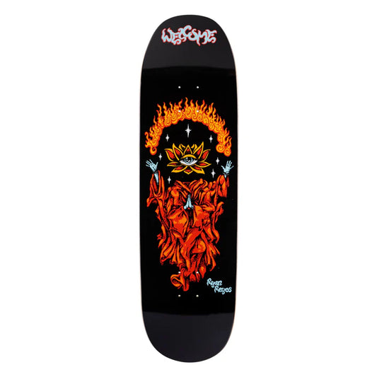 Welcome Skateboards Ryan Reyes rebirth "baculus 2" 9" black