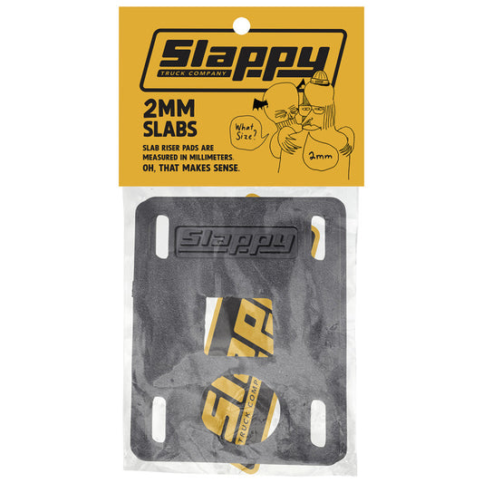Slappy Riser Pads 2mm low risers
