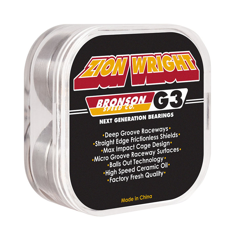 Bronson Speedbearings Zion Wright G3