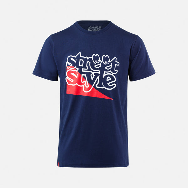 EYES SS T-SHIRTS - Navy
