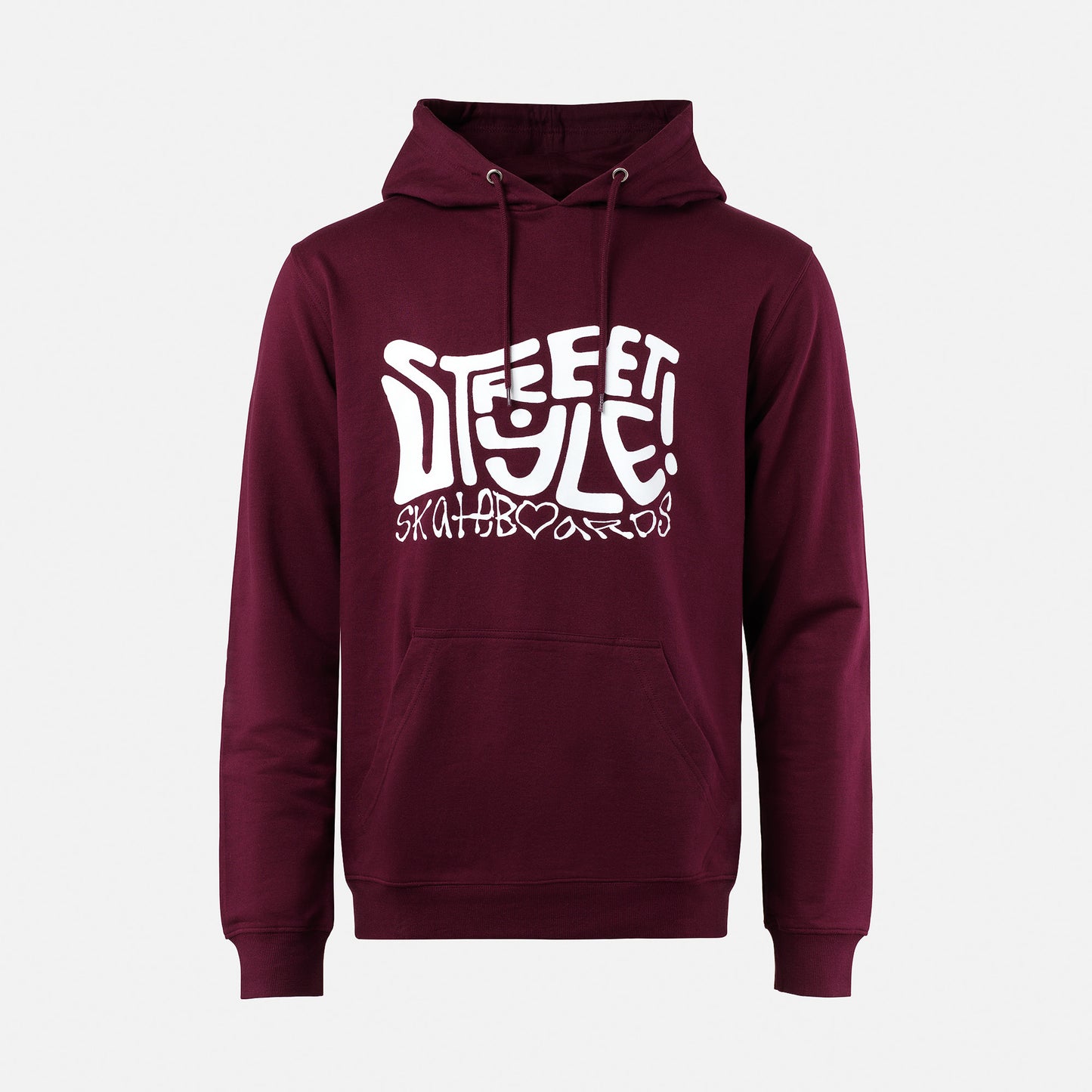 Street Style HIPPIE HOOD - Burgundy