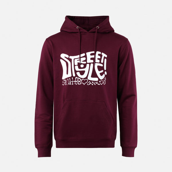 HIPPIE HOOD - Burgundy