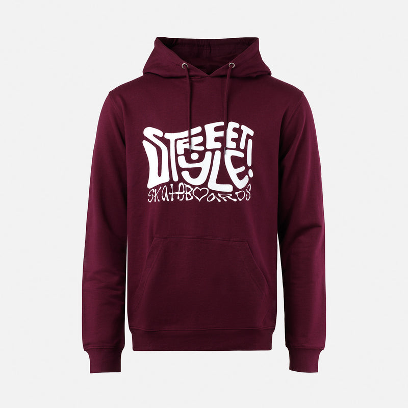 HIPPIE HOOD - Burgundy
