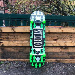 Arrow Checkered Complete Green 8.25"