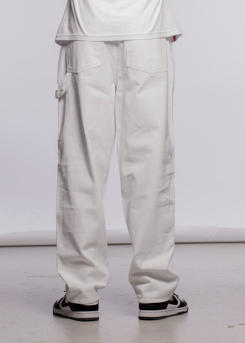 BAGGY JEANS - White