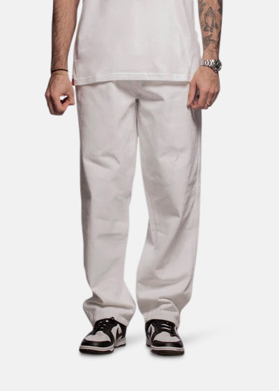 BAGGY JEANS - White