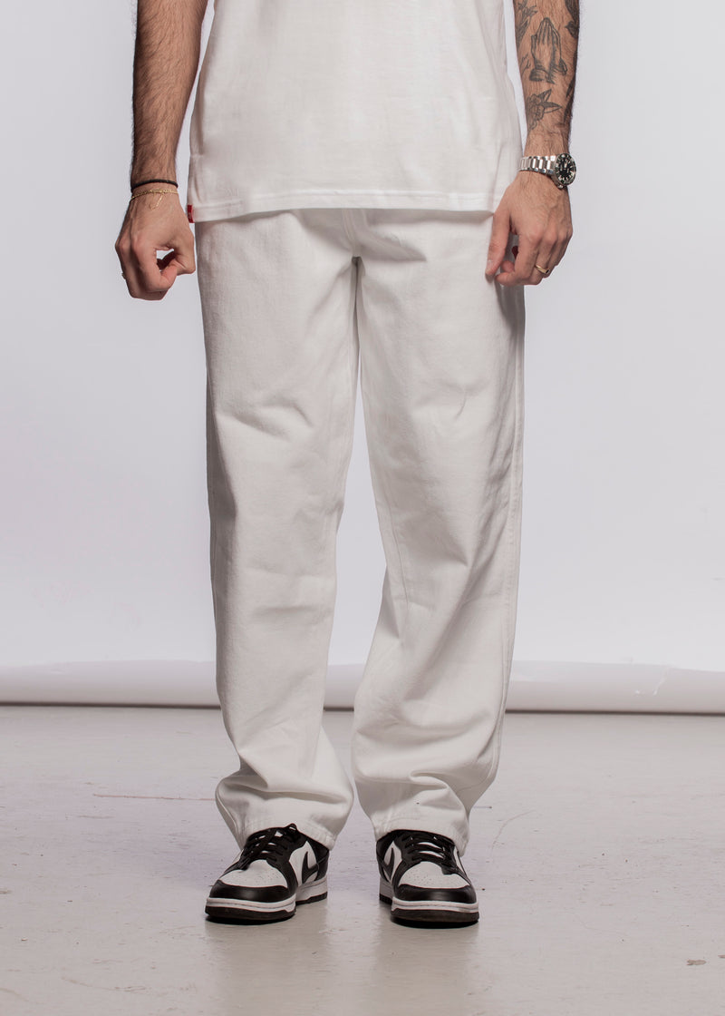 BAGGY JEANS - White