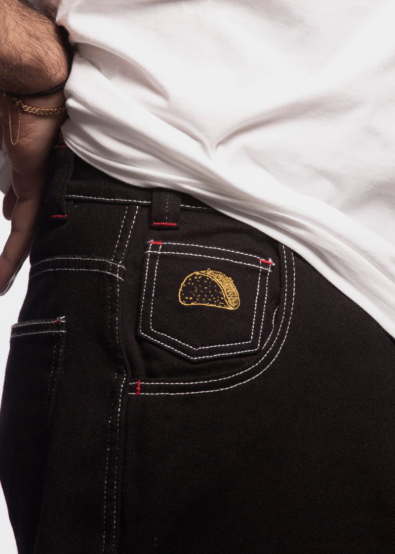BAGGY JEANS - Black
