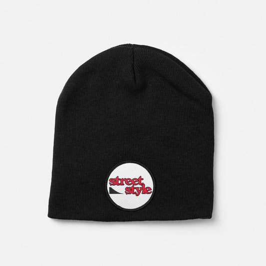 Street Style Round O.G Beanie Black