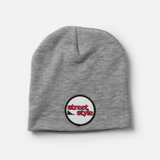 Street Style  Round O.G Beanie Gray