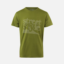 RASTER SS T-SHIRT - Olive