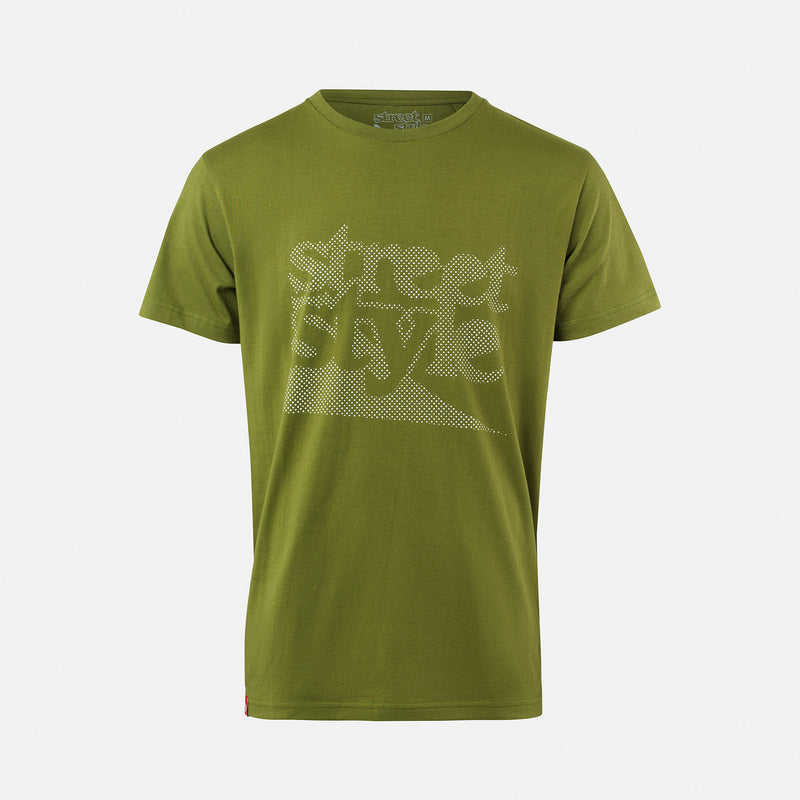 RASTER SS T-SHIRT - Olive