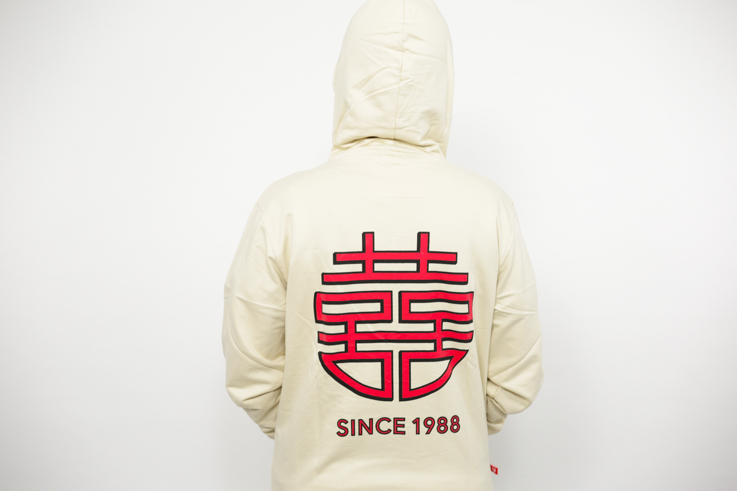 Street Style Double Happiness Hood Putty