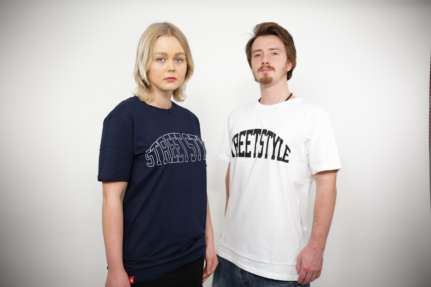 Street Style Varsity SS T-Shirt Navy