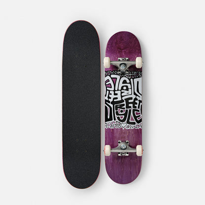 Street Style Complete "UPSIDE DOWN HIPPIE" 7,5"
