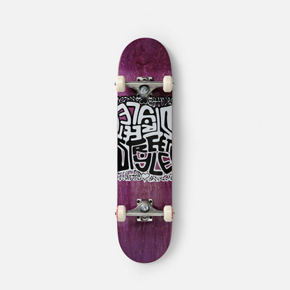 Street Style Complete "UPSIDE DOWN HIPPIE" 7,5"