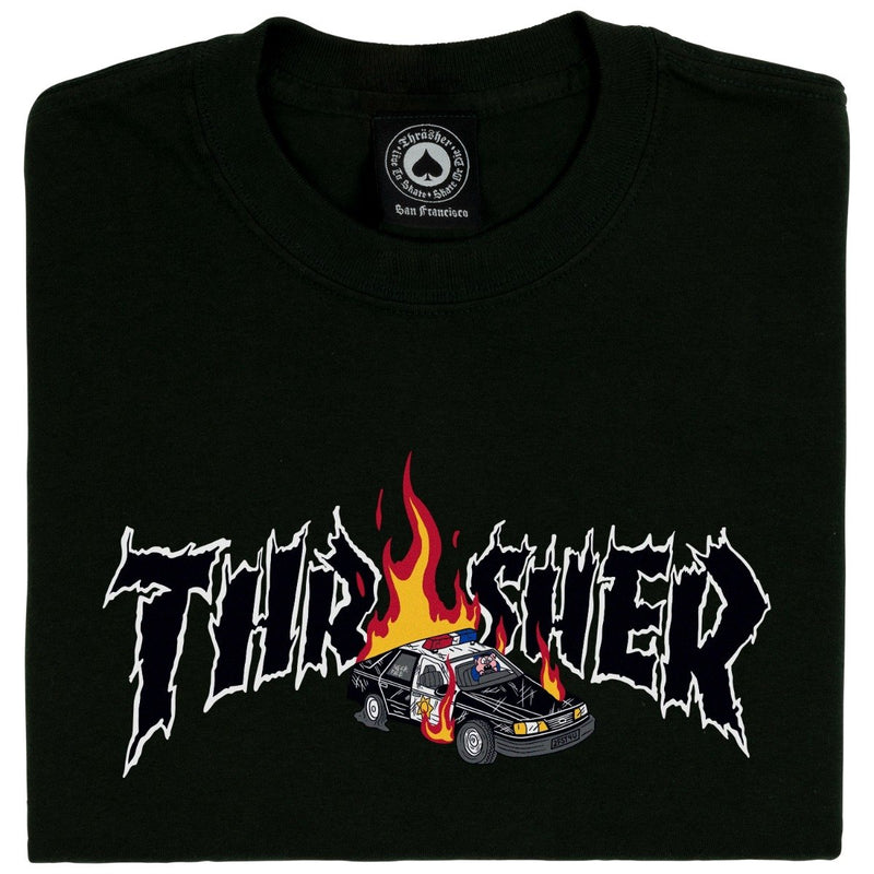 "COP CAR" T-Shirt Black