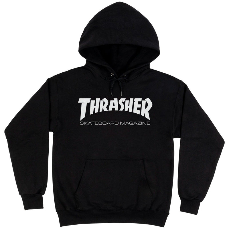 "SKATE MAG" Hood Black