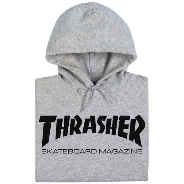 "SKATE MAG" Hood Grey