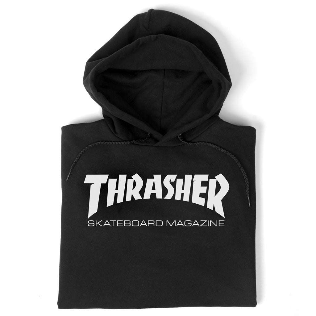 Thrasher  "SKATE MAG" Hood Black